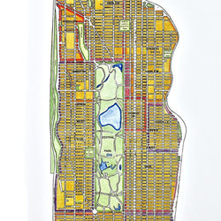 Manhattan Neighborhoods (Vertical)